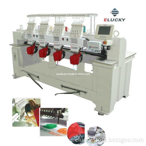 9 Needles Four Heads Computerized Embroidery Machine Sale